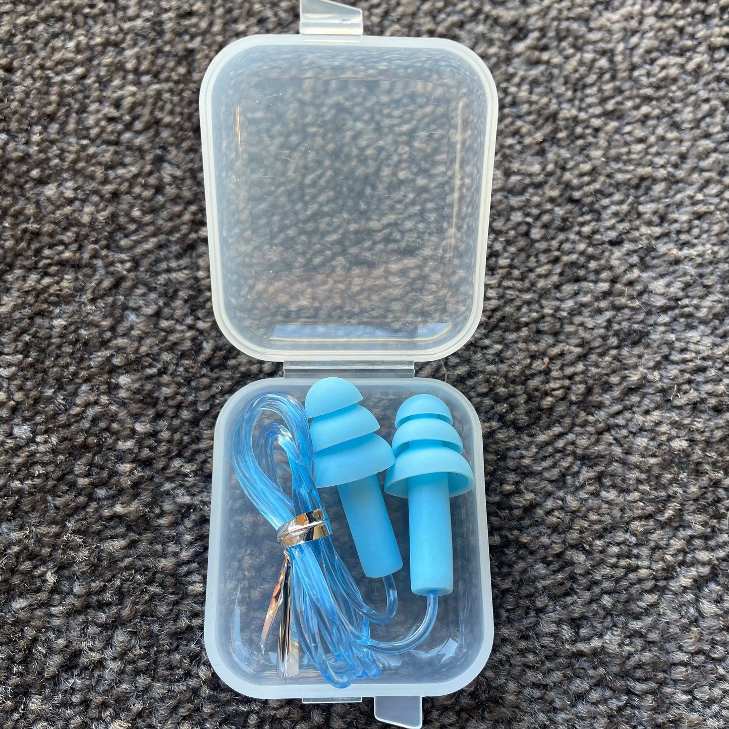 Blue Pre Moulded Earplugs | Ruby Fresh Open Water Swimming