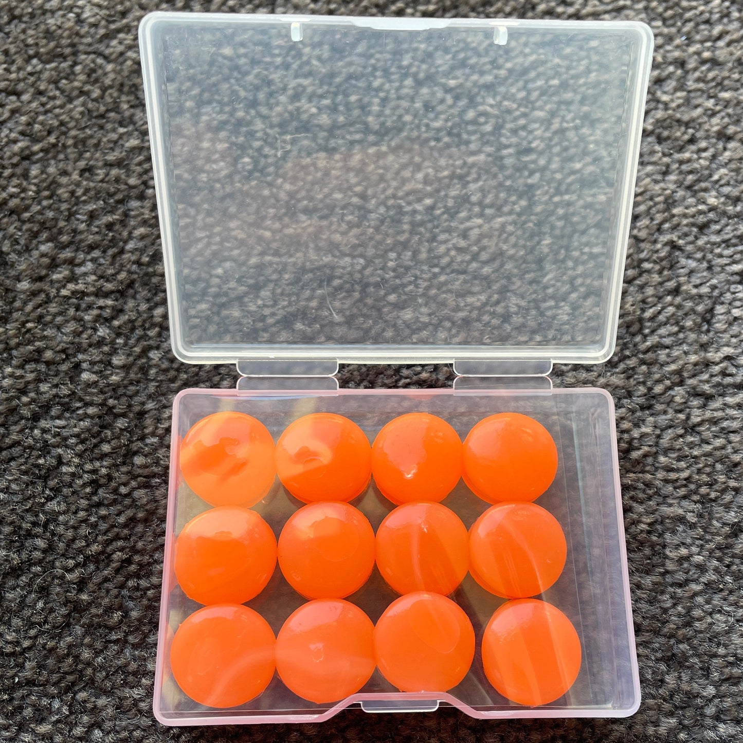Orange Silicon Mouldable Earplugs | Ruby Fresh Open Water Swimming