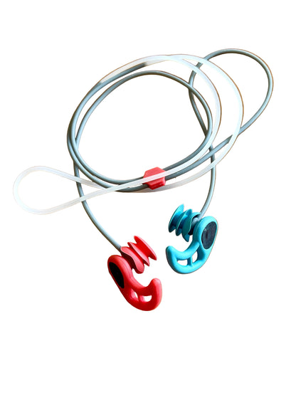 Fresh Ears Red/Blue Variant Earplugs | Ruby Fresh Open Water Swimming