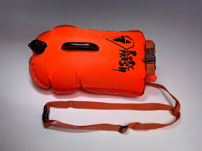 The Shine | The Ruby Fresh Inflatable Safety Tow Buoy | Urgent Orange