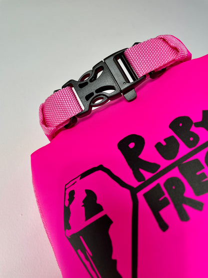 The Shine | The Ruby Fresh Inflatable Safety Tow Buoy | Perky Pink