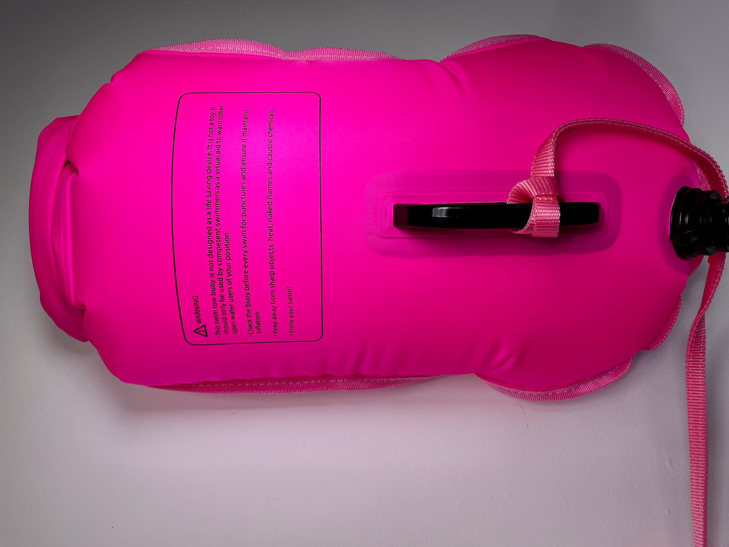 The Shine | The Ruby Fresh Inflatable Safety Tow Buoy | Perky Pink